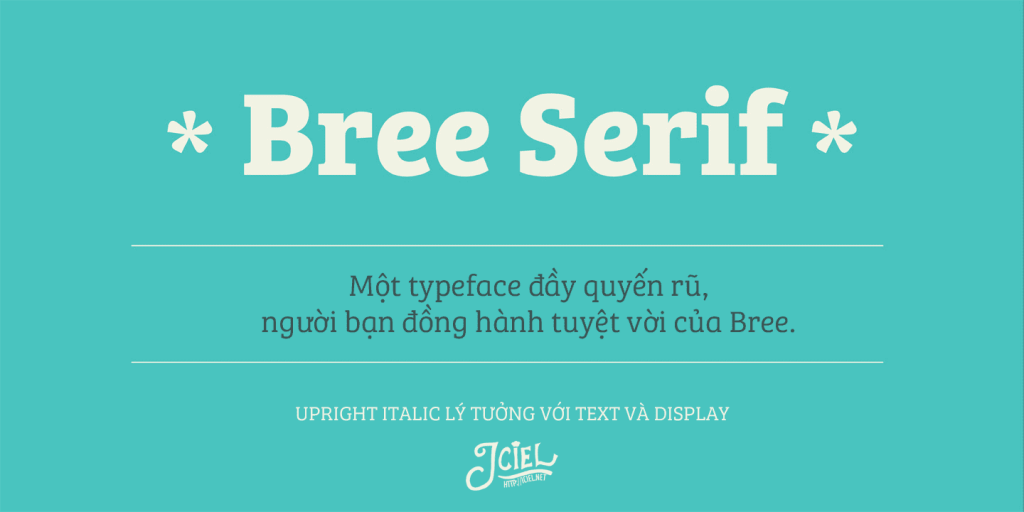 Font Việt hóa bởi iCiel