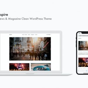 Aspire - News & Magazine Clean - Theme news wordpress
