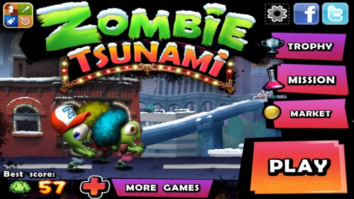 tải game Zombie Tsunami Phiên Bản Hack 