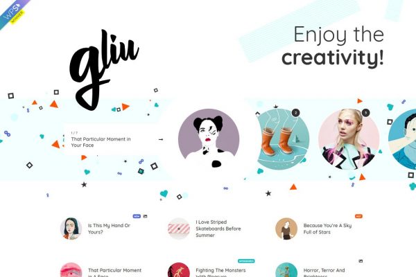 gliu-creative-wordpress-blog-theme