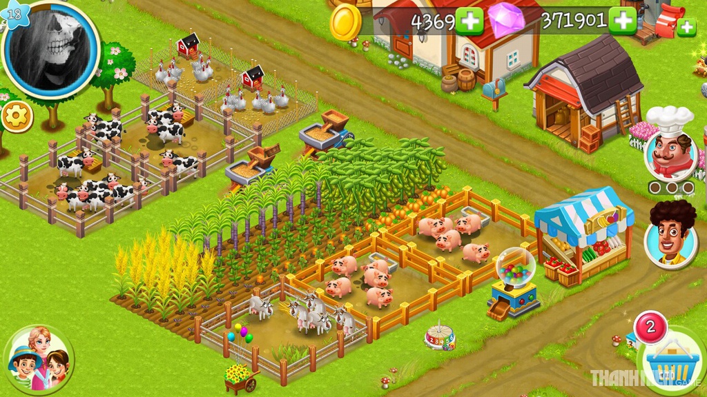 Giới thiệu về game nông trại vui vẻ