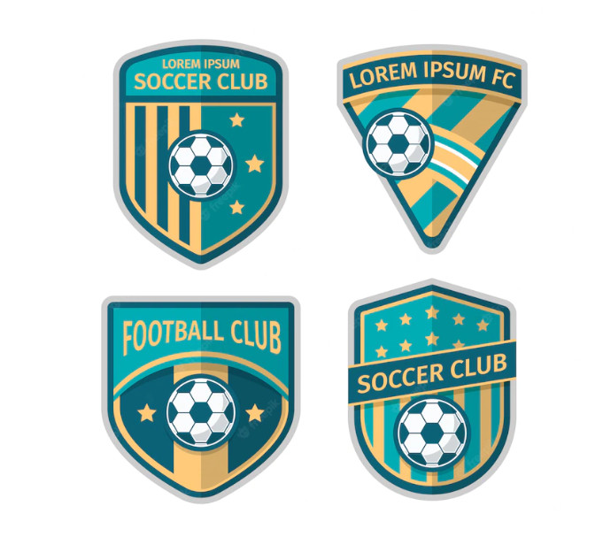 mẫu logo bóng đá