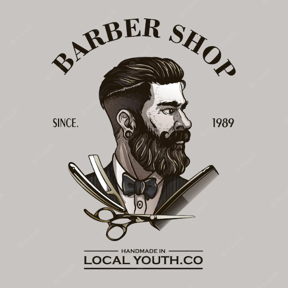 logo barber shop